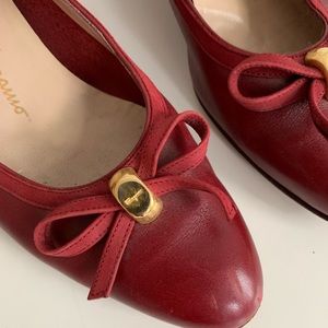 Ferragamo low heel flats